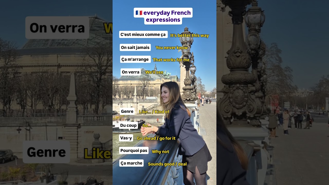 everyday french expressions #learnfrench