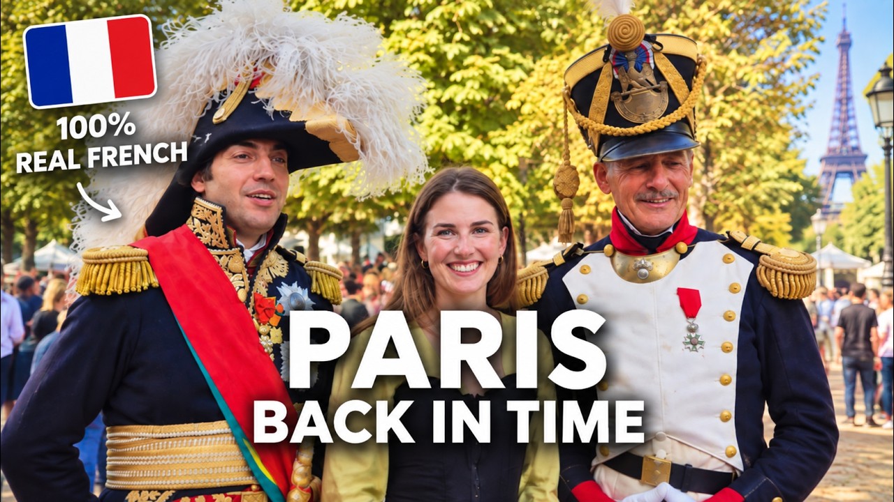 A sunday afternoon in Paris (real spoken french)